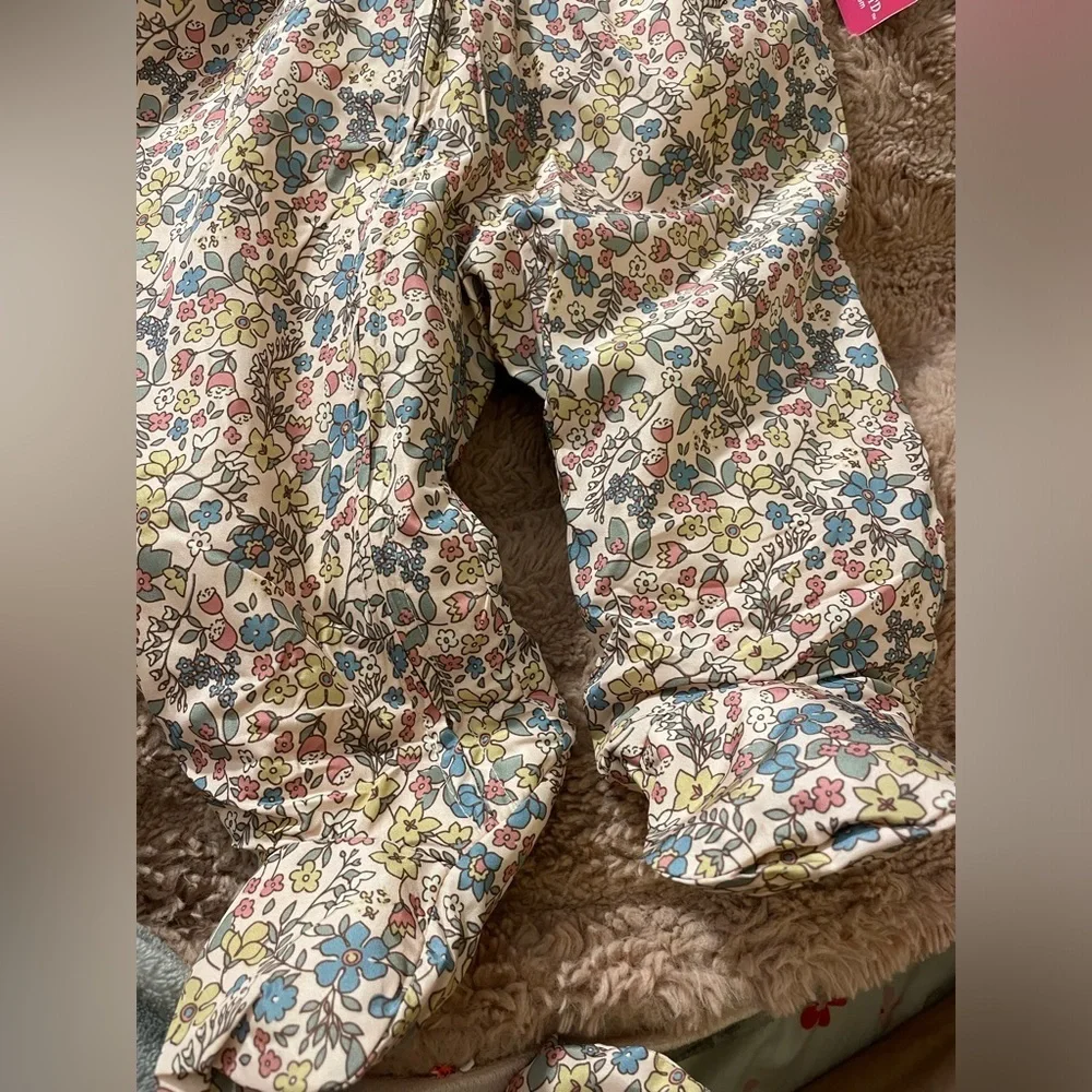 NWT Penelope Mack Floral Baby Girl Snowsuit